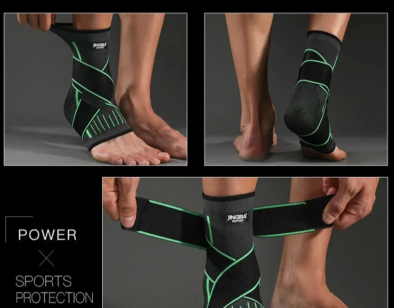 1PC Pressurized Bandage Ankle Support