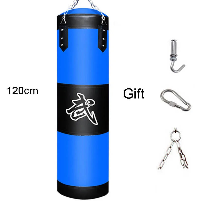 Punch Sandbag – Heavy Boxing Punching Bag with Ceiling Hook and Steel Chain