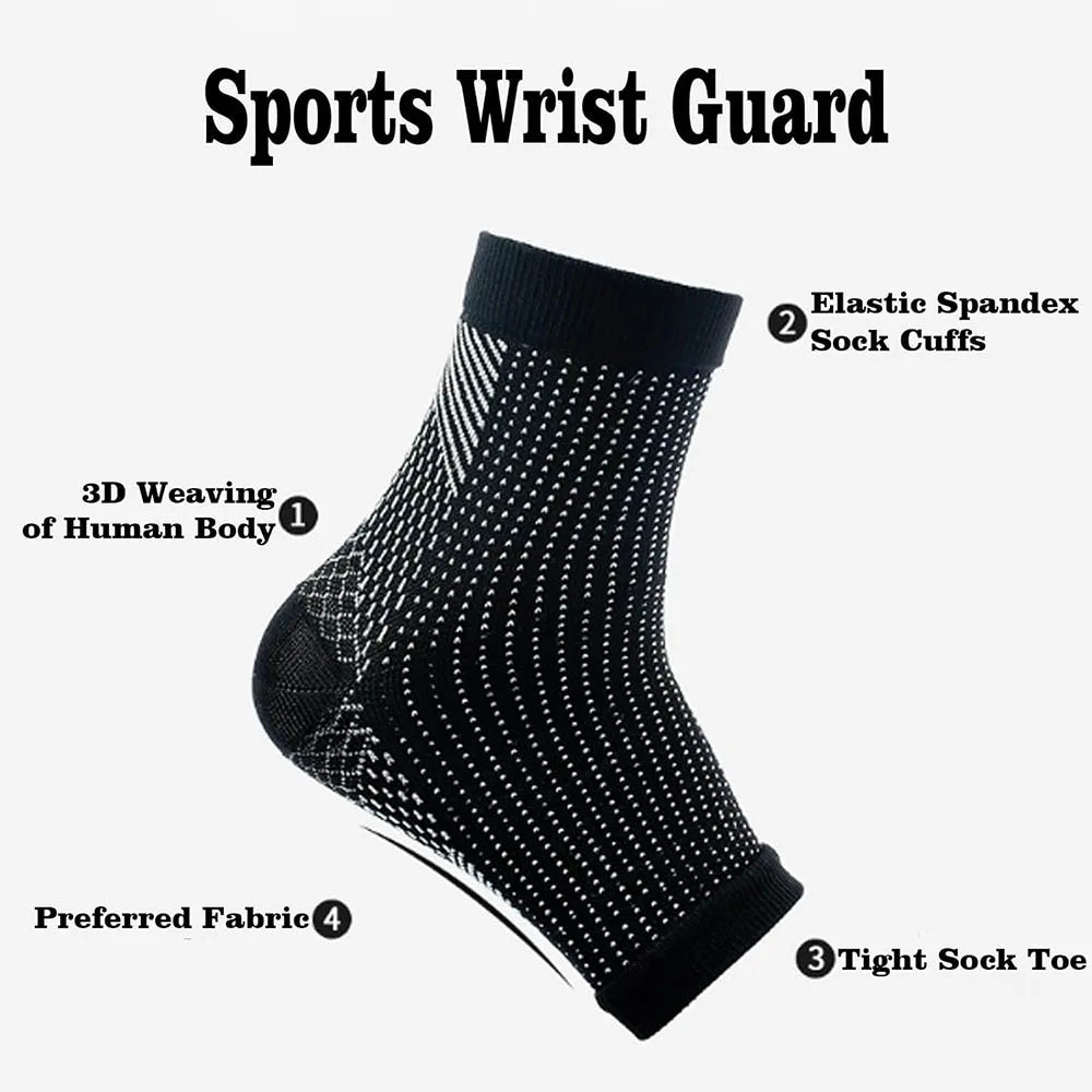 1Pair Neuropathy Socks Ankle Protector