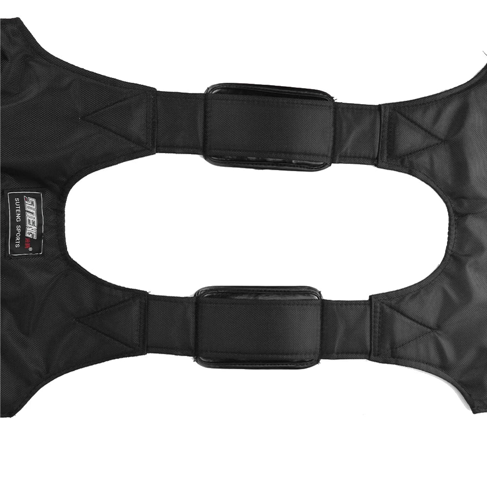 1-50kg Durable Loading Weighted Vest Adjustable Weight Training Exercise Waistcoat Jacket Sand Clothing Boxing Fitness Equipment