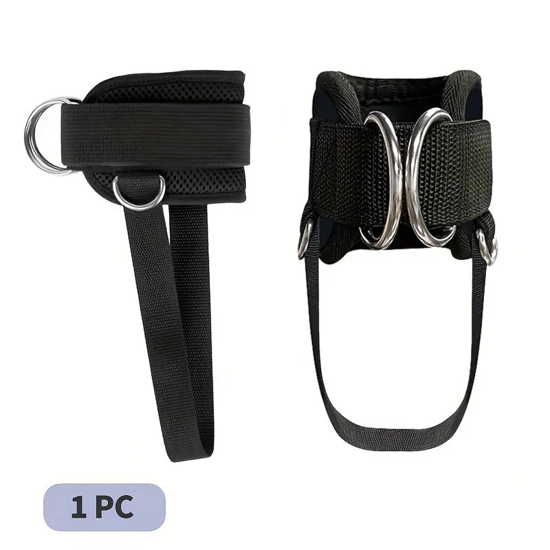 Adjustable D-ring Foot Rope, Ankle Buckle, Gantry Buckle, Ankle Protection Strap – Leg Strength Training Equipment