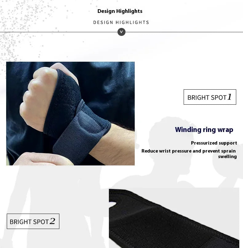 Sports Wristband Sprain Fitness Wrist Tendon Sheath