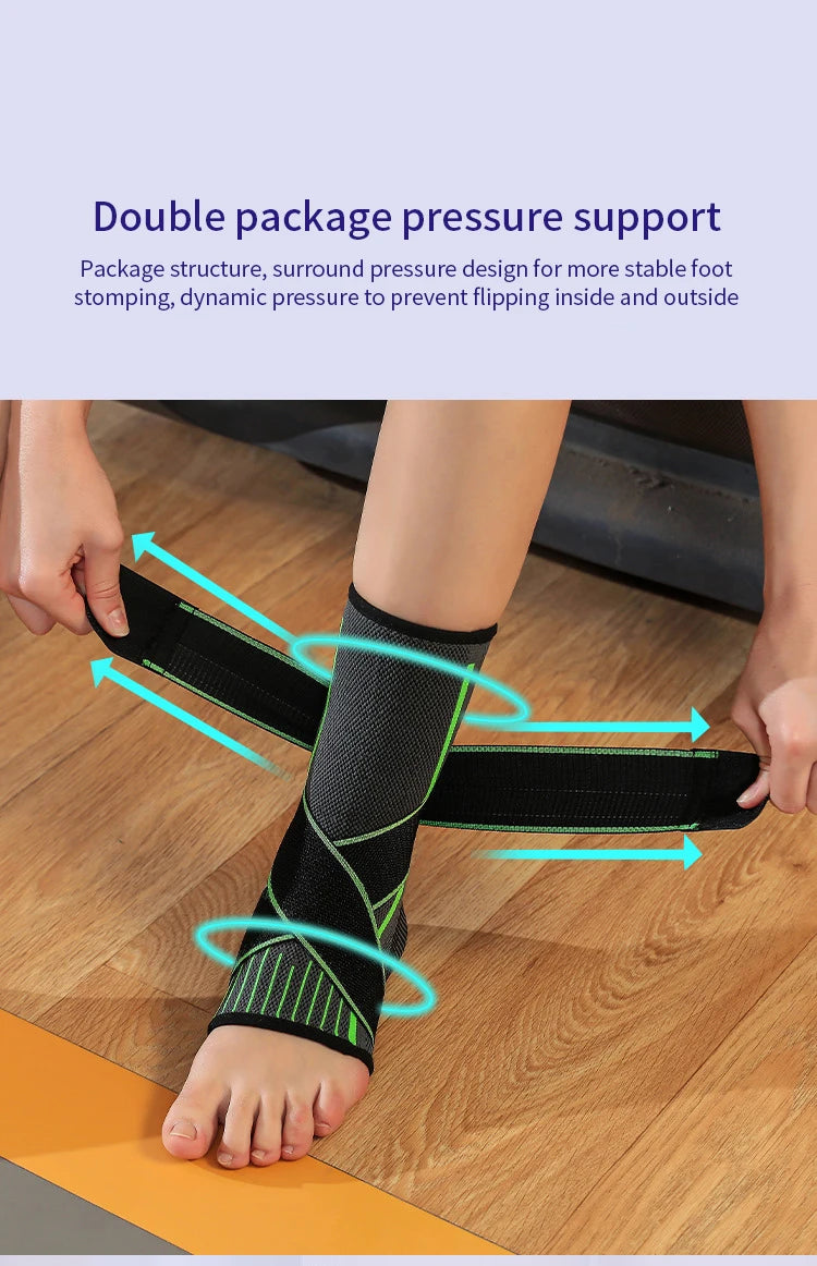 1PC Pressurized Bandage Ankle Support