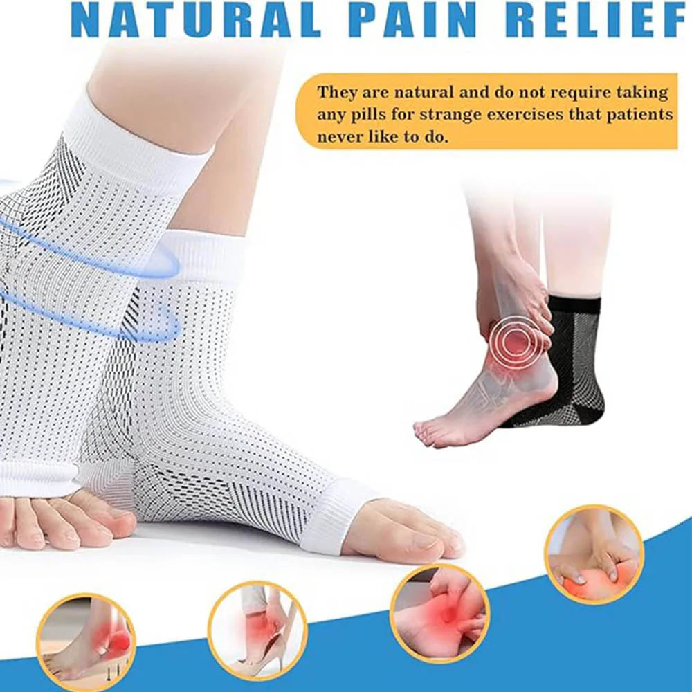 1Pair Neuropathy Socks Ankle Protector