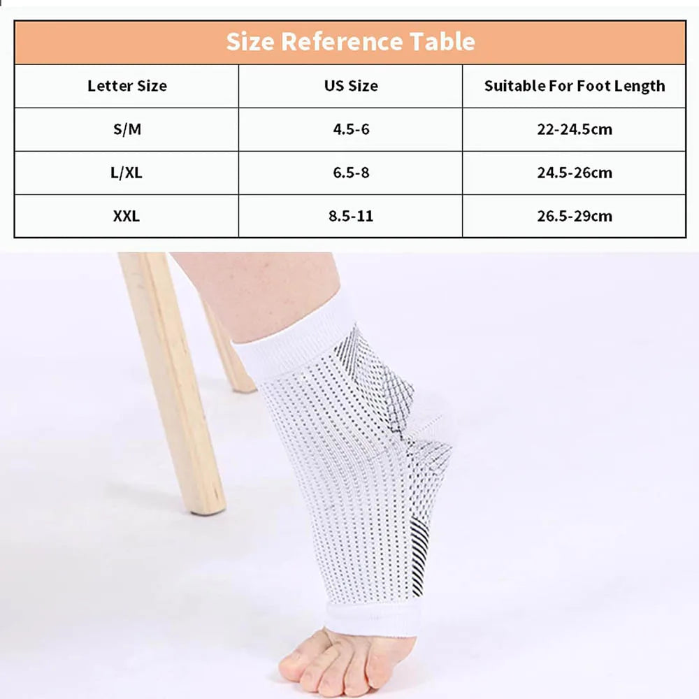 1Pair Neuropathy Socks Ankle Protector