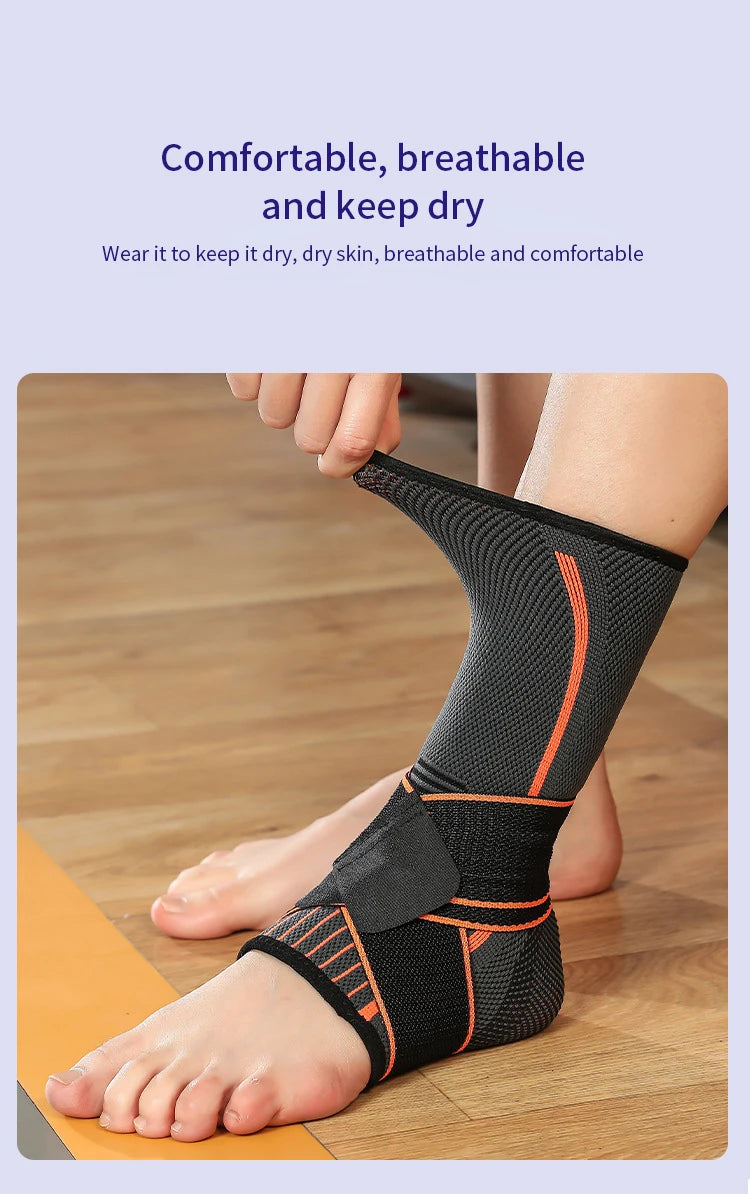 1PC Pressurized Bandage Ankle Support